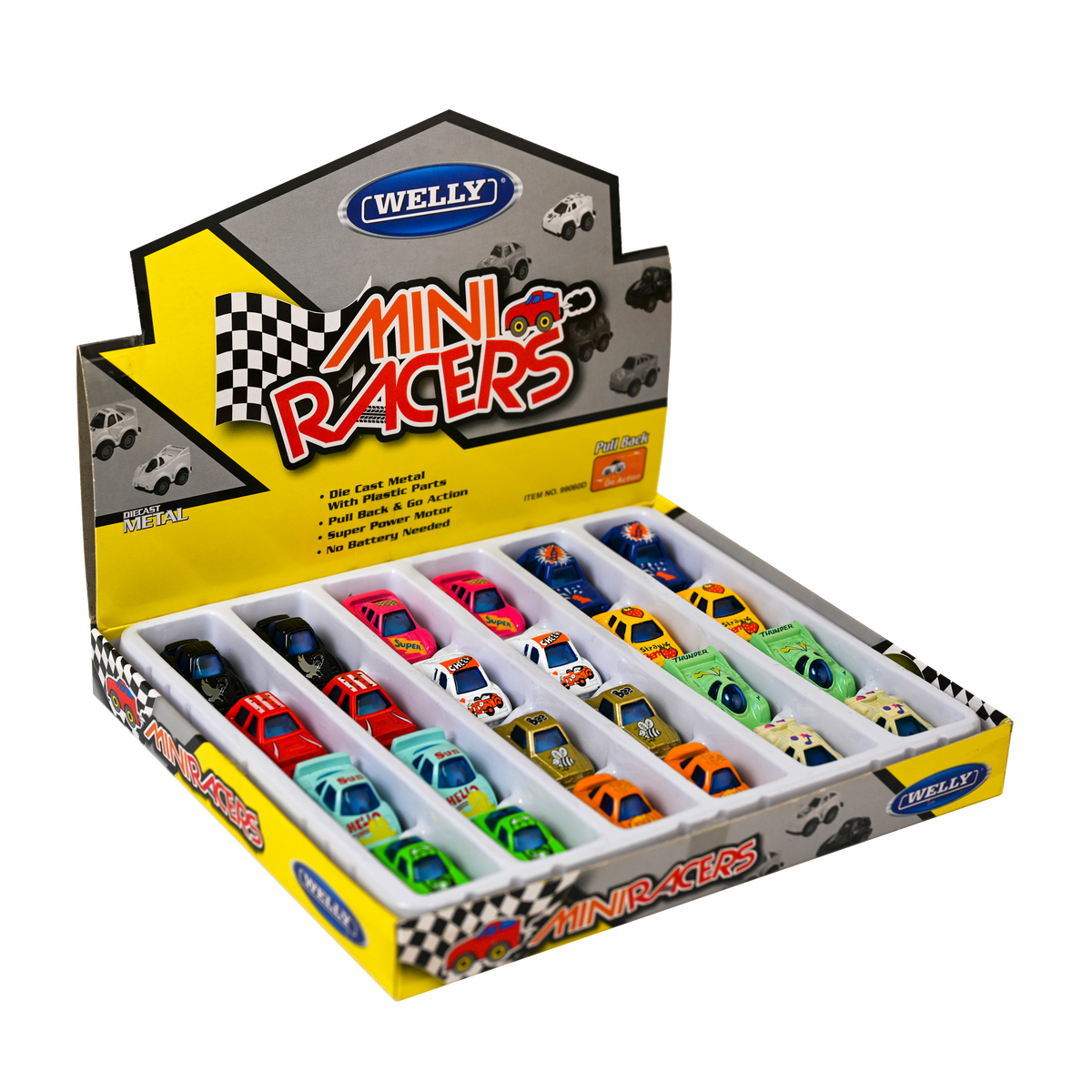ZURU Metal Machines Shark Attack Track - Piste Double Looping Avec Mini Voiture De Course - Jeu Voiture Enfant Dès 4 Ans - 6760