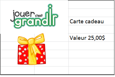 Carte cadeau