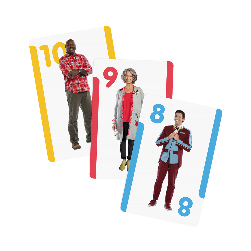 Passe-Partout - Jeu de société Plus grand, plus petit, 4 ans et plus 2 joueurs 15 minutes - Exemples de cartes