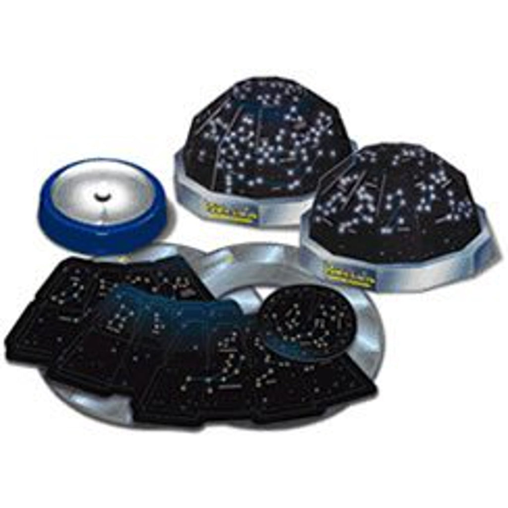 Kit de Projection Ciel Nocturne - Playwell - 4M - 8 ans et plus - Dômes de projection pour les hémisphères nord et sud, source lumineuse et cartes stellaires - Exemple d'utilisation