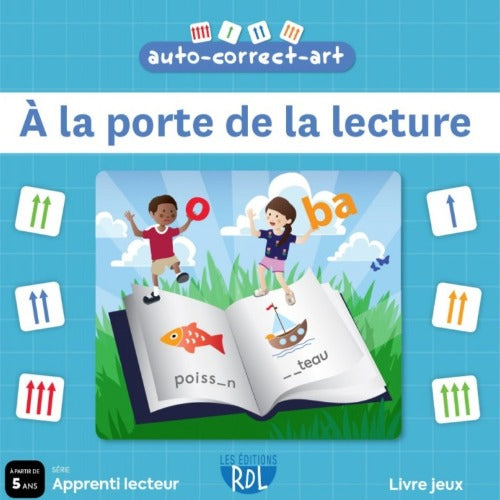 Auto-Correct-Art - À la porte de la lecture - Livre-jeux - Éditions RDL