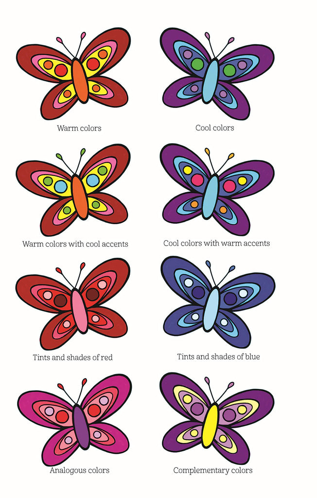 Mandalas Color Dreams - Design Originals - 64 pages - Exemple d'une page intérieure avec suggestions de couleurs