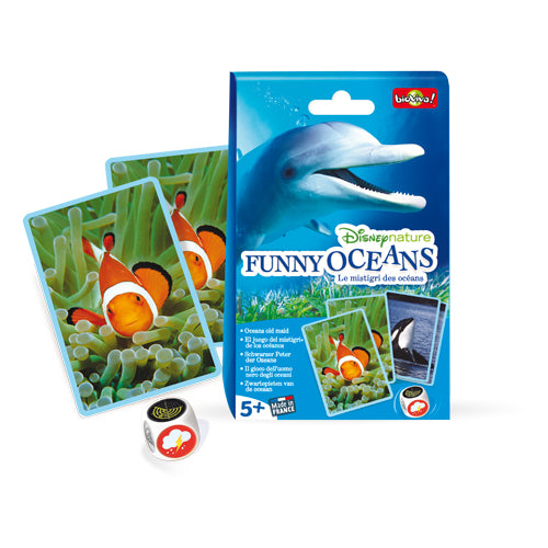 Disney Nature - Funny Oceans - FR - Bioviva - 5 ans et plus - Sous l’océan, c’est fantastique, sauf quand il y a du plastique - Contenu de la boîte