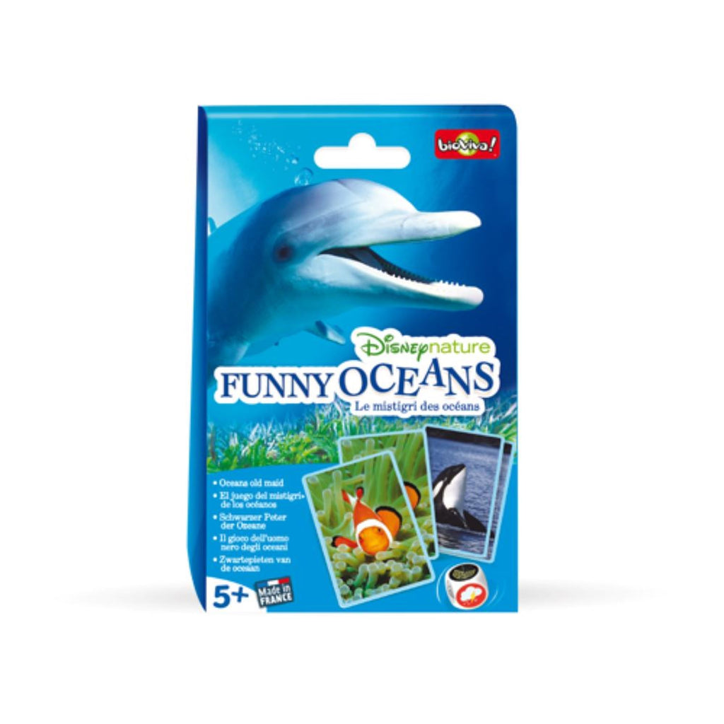 Disney Nature - Funny Oceans - FR - Bioviva - 5 ans et plus - Sous l’océan, c’est fantastique, sauf quand il y a du plastique - Devant de la boîte