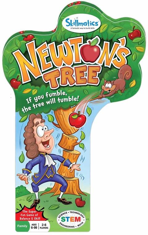 L'arbre de Newton - Skillmatics - 6 ans et plus - Jeu d'équilibre et d'adresse - Devant de la boîte