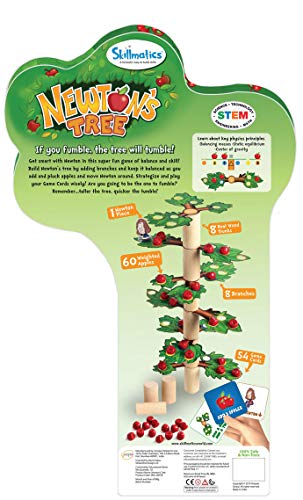 L'arbre de Newton - Skillmatics - 6 ans et plus - Jeu d'équilibre et d'adresse - Dos de la boîte