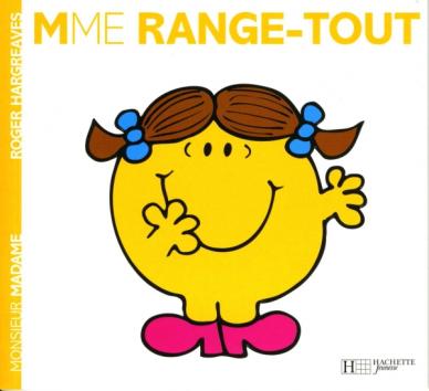 Livre d'histoires Monsieur Madame - No. 03 - Mme Range-tout - Hachette Jeunesse - 40 pages