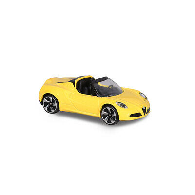 Petites voitures assorties - Majorette - 1:64 - Alfa Roméo 4C jaune