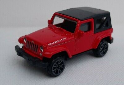Petites voitures assorties - Majorette - 1:64 - Jeep Rubicon rouge