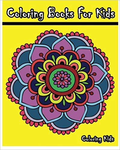 Mandalas - Coloring books for kids - CreateSpace Indpendent Publishing Platform - 102 pages - Couverture