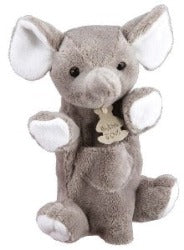 Marionnette douce - Éléphant - Histoire d'ours - 25 cm