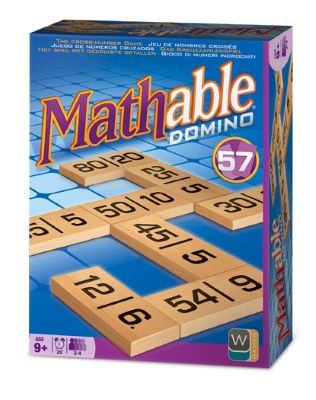 Mathable Domino - Wooky - Dominos mathématiques - Devant de la boîte