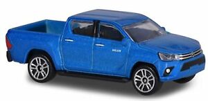 Petites voitures assorties - Majorette - 1:64 - Toyota HiLux pick up bleu
